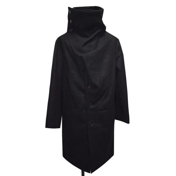 ドレープコート メンズ チェスターコート ボリュームネック 送料無料 変形 ネックコート オリジナル ブランド 個性的 ホスト V系 ビジュアル系 モード系 Buyee Buyee 일본 통신 판매 상품 옥션의 대리 입찰 대리 구매 서비스