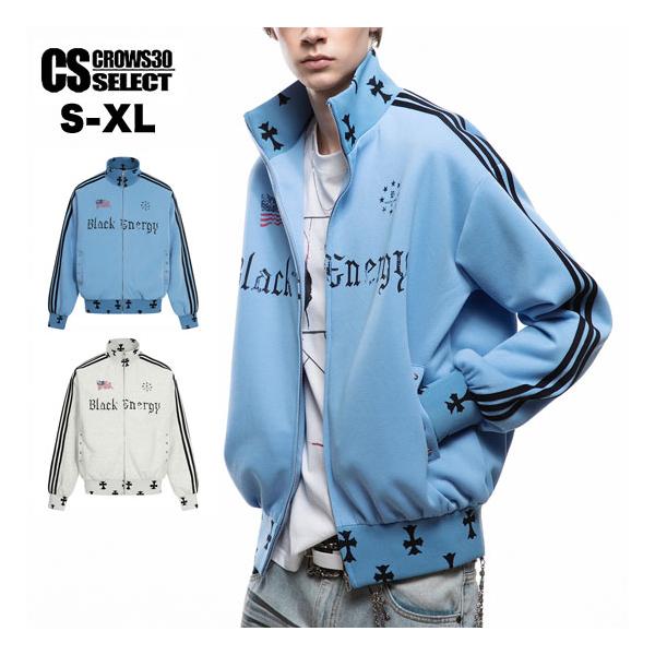 オラオラ系 ジャージジャケット メンズ V系 ジャケット B系 ブルゾン