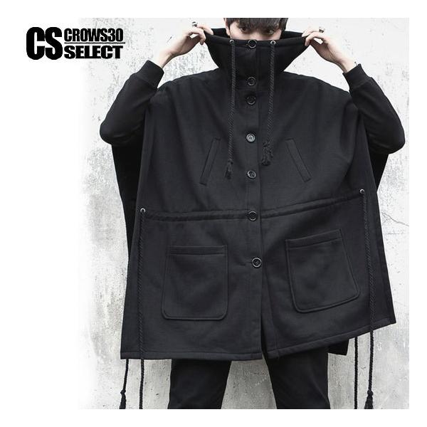 ポンチョコート メンズ ミリタリー 変形 モッズコート 変形 2017 秋 冬