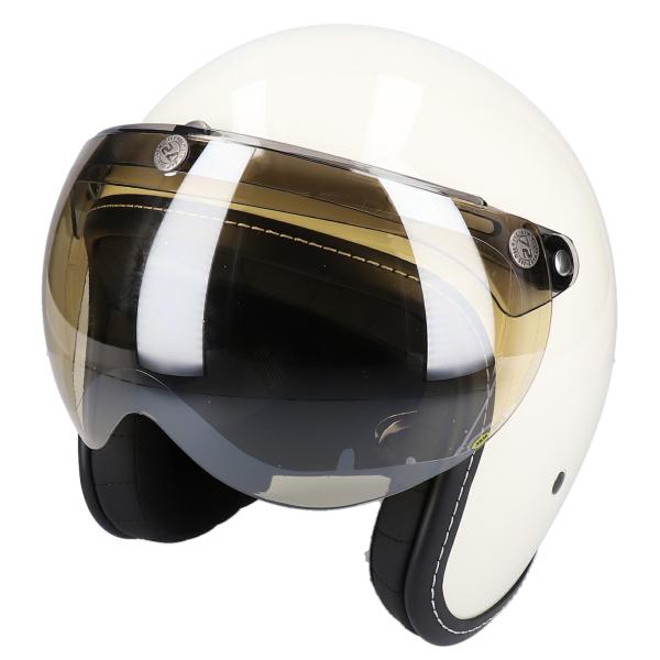 GOLDWING ジェットヘルメット ホワイト/ゴールド Yahoo!オークション -「ゴールドウイング」(ジェットヘルメット