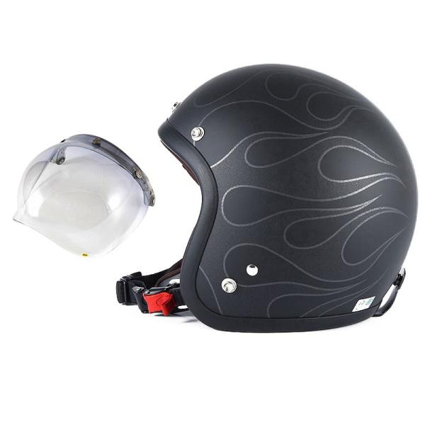 ジェット マットブラック バイク用ヘルメット xlの人気商品・通販 