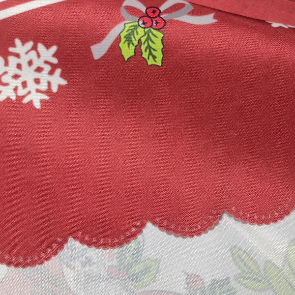 クリスマス テーブルクロス 撥水 テーブルカバー 長方形 防水 防油 撥