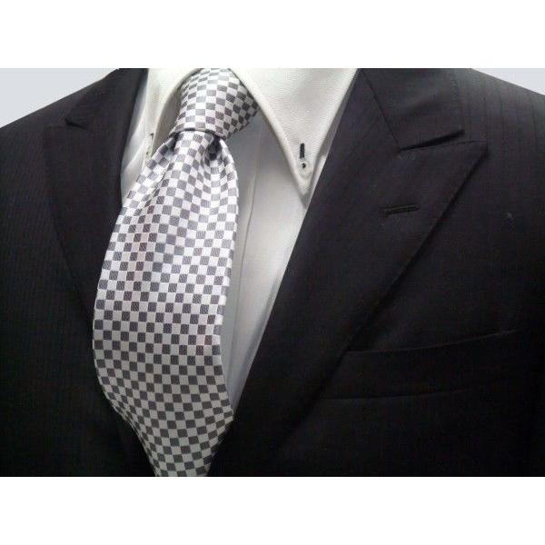 ホワイト 白 シルバーグレー市松模様ネクタイ 結婚式 披露宴 フォーマル 礼装 It018 Buyee Servicio De Proxy Japones Buyee Compra En Japon