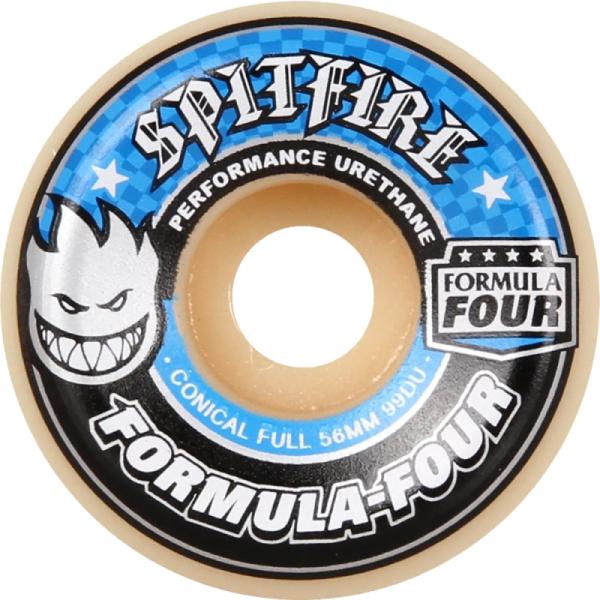 スピットファイヤー　ウィール  56mm SPITFIRE WHEELS F4 99D AVE CHROME CONICAL 54 56mm NATURAL