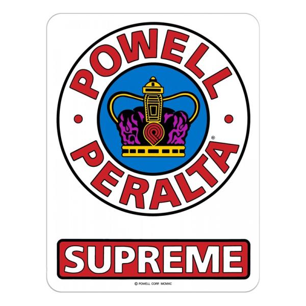 POWELL パウエル SUPREME OG 3.25’ステッカー シール