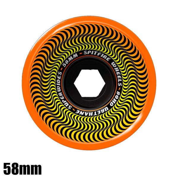 SPITFIRE WHEELS SPITFIRE スピットファイア 80HD SUPER WIDES ORANGE