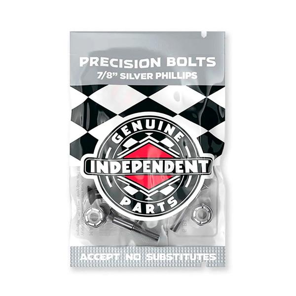 INDEPENDENT インディペンデント 7/8 PHILLIPS ( BLACK/SILVER ) スケートボード スケボー ビス ナット