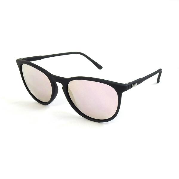 DANGSHADES ダン シェイディーズ FENTON BLACK SOFT x ROSE MIRROR Polarized (偏光レンズ) U1289-C01S01 サングラス