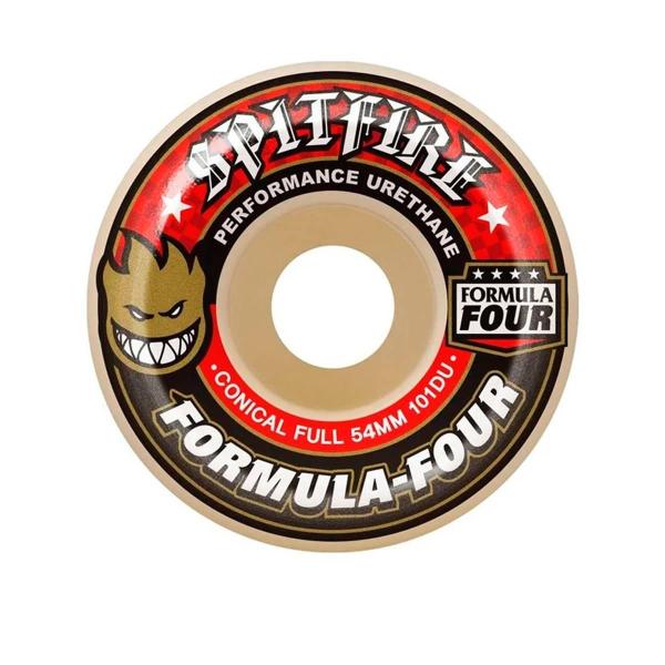 SPITFIRE - 新品 SPITFIRE スピットファイア ウィール F4 CONICAL 101 SPITFIRE WHEELS SPITFIRE スピットファイア F4 101 CONICAL FULL 54mm