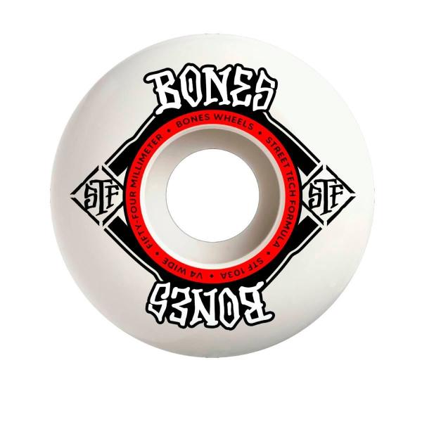 BONES 54mm STF 103A スケートボードウィール BONES WHEEL ボーンズ ウィール STF 103A V1（STANDARD）54mm スケート