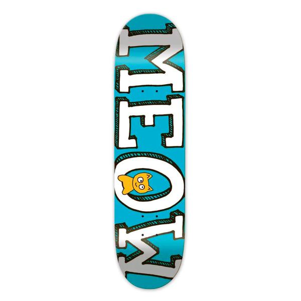 MEOW SKATEBOARDS ミャオ LOGO TEAL 7.0 キッズサイズ スケートボード