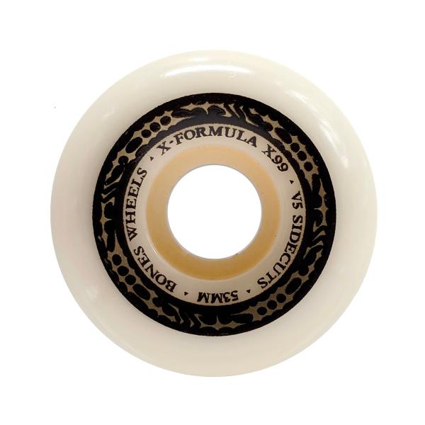 ウィール BONES X-FORMULA SIDECUT 53mm 99A ボンズ ボーンズ ウィール BONES WHEEL X-FORMULA SIDECUT V5 99A 52mm