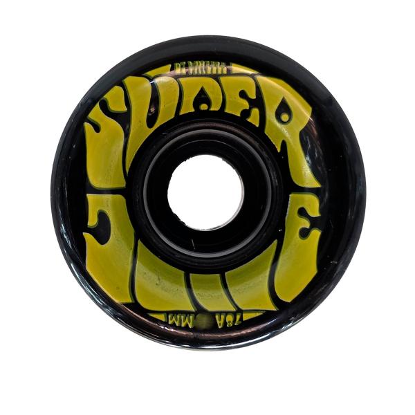 OJ オージェー MINI SUPER JUICE BLACK / YELLOW 55mm 78a スケート