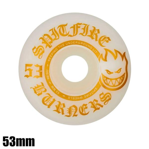SPITFIRE スピットファイア 99 DURO BURNERS 53mm  スケートボード スケボー ウィール