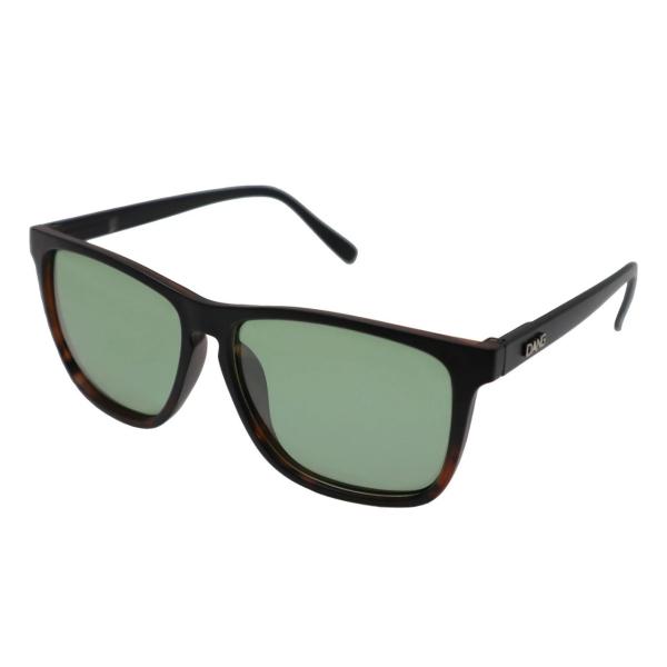 DANGSHADES ダン シェイディーズ RECOIL Black / Brown Tortoise Gradation Matte x Green Silver Clear Mirror Polarized (偏光レンズ) サングラス