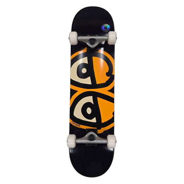 KROOKED クルキット EYES ORANGE 8.0 スケートボード スケボー コンプリート 完成組立品 セット スケートボード コンプリート 完成品