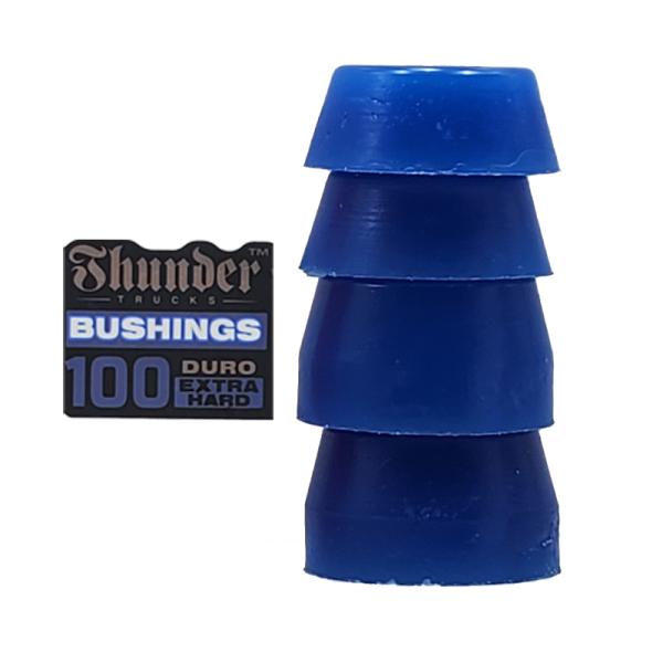 THUNDER サンダー ブッシュゴム 100A BLUE スケートボードパーツ ブッシュピボット