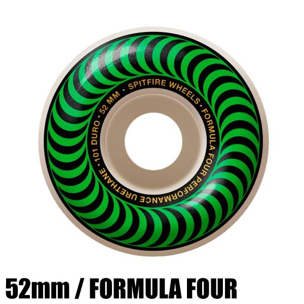 スケートボード Spitfire Formula Four 101D 52mm SPITFIRE WHEELS スピットファイア F4 101 CLASSICS 52mm U2673
