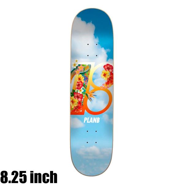 PLANB スケートボードデッキ 2枚 PLANB プランビー TEAM HAWAII 8.25 スケートボード デッキ : ON-IZEME