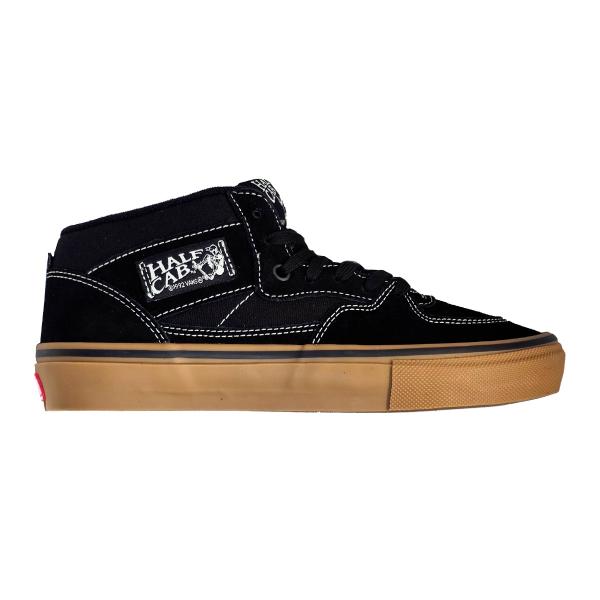 VANS ヴァンズ  VANS SKATE HALF CAB (ハーフキャブ) BLACK/GUM/WHITE スケートボード スケボー シューズ スケシュー スニーカー 靴 メンズ メンズ