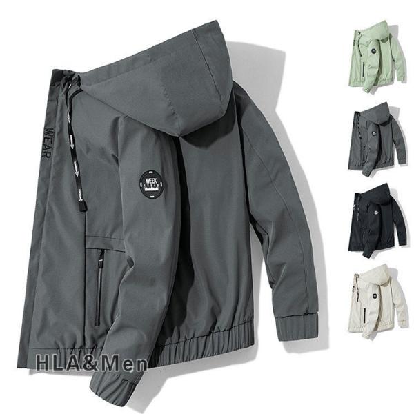 ナイロンジャケット ウィンドブレーカー メンズ 薄手 ジャケット マウンテンパーカー ジップアップ フード付き 秋服 Buyee Buyee Japanese Proxy Service Buy From Japan Bot Online