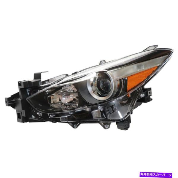 USヘッドライト 2017年2018年マツダ3ヘッドライトヘッドランプ交換用