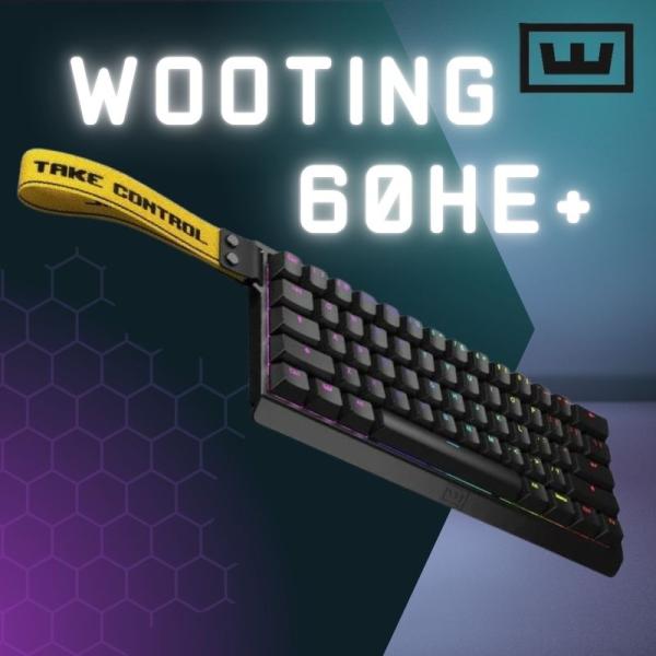 Wooting 60HE+ ノートパソコン ゲーミング キーボード ARM ANSI-US PBT