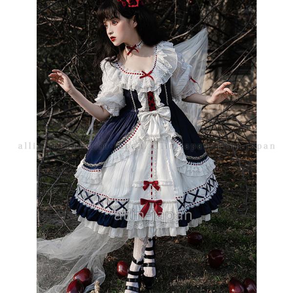 プリンセス風 ロリータワンピース ワンピース ワンピ lolita 花嫁 