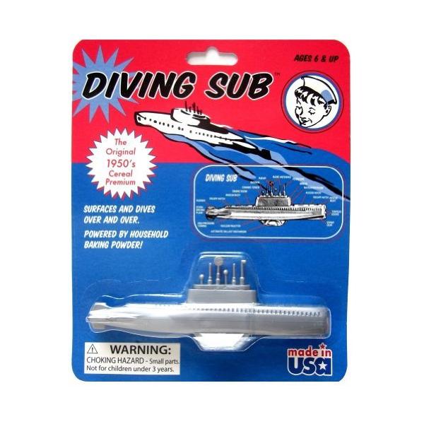 Diving Submarine Original Baking Powder Powered Sub by Toysmith [並行輸入品] Diving Submarine Original Baking Powder Powered Sub by
