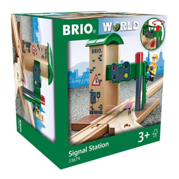 ブリオ 車両 並行輸入品】BRIO シグナルステーション 33674 Brio World Signal