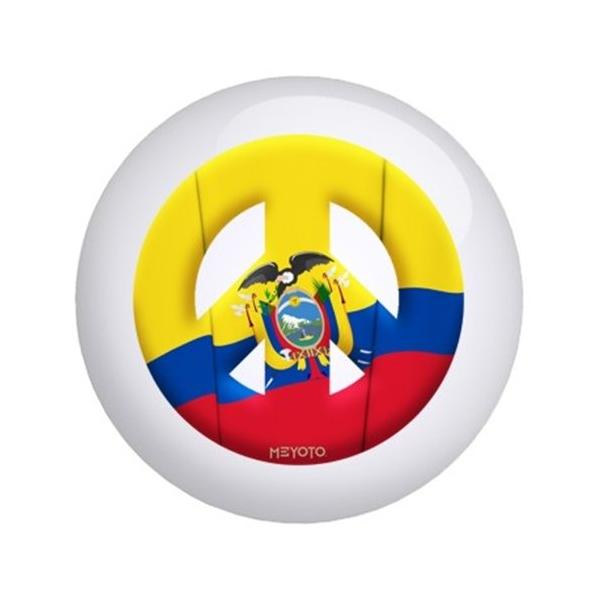 【並行輸入品】エクアドルメヨト国旗ボーリングボール Ecuador Meyoto Flag Bowling Ball (10lbs)