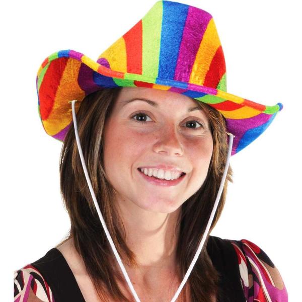 Beistle 60843 RBカウボーイハット 6のレインボーパックの魅力