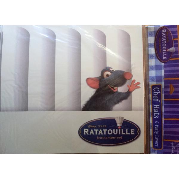 【並行輸入品】レミーのおいしいレストランシェフParty Hats 6?inパッケージUnique Rare Ratatouille Chef