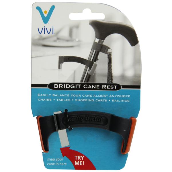 【並行輸入品】Bridgit Walking Stick Rest   Orange (d) HealthSmart Vivi Bridgit