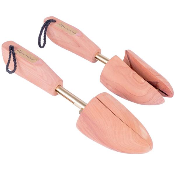 【並行輸入品】FootFitter Shoe Trees for Men, Best Adjustable Split Toe Aromati