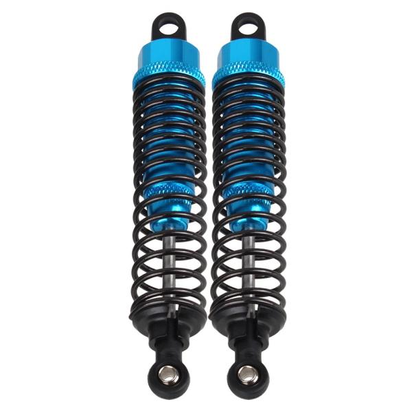 商品名: 2 x 90mm 1/10カーショックアブソーバー106004カーモンスタートラックやRCバギー用 BQLZR 2Pcs Blue Shock Absorbers Alloy 106004B Upgrade Parts Repla...