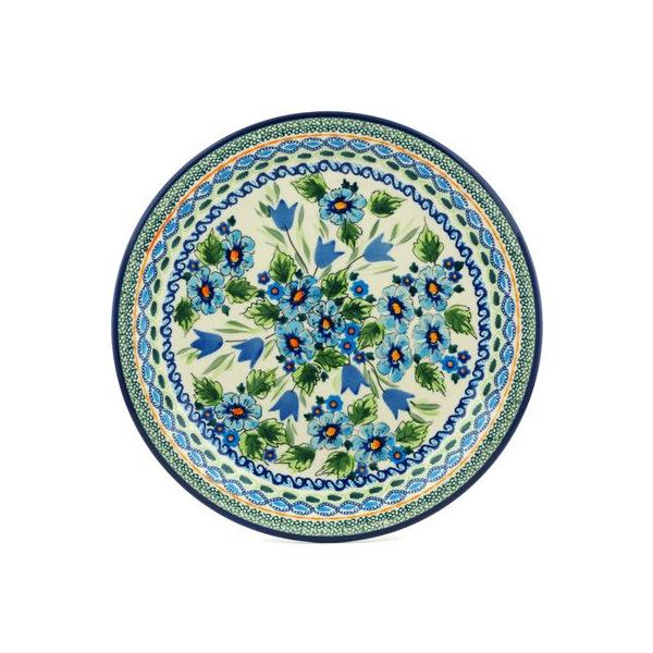 【並行輸入品】Polish Pottery Dinner Plate 11 inch Evangeline UNIKAT