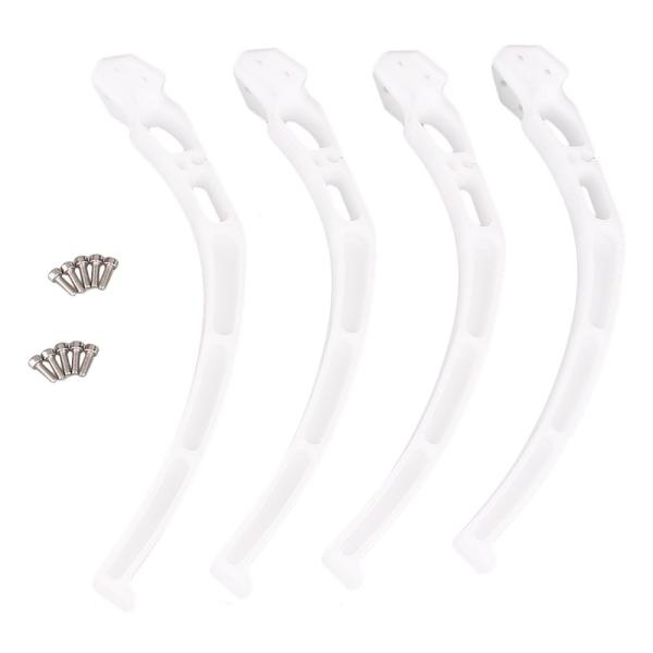 商品名: Mallofusa 4個/セットDJI F450 F550 Sk480マルチロータークアッドコプター用ユニバーサルトールランディングギアスキッド 白色 Mallofusa 4Pcs/Set Universal Tall Landi...