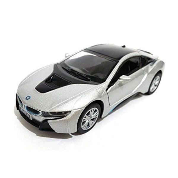 【並行輸入品】Kinsmart 1:36 ディスプレイ   シルバーカラー BMW I8 ダイキャストモデルカー Kinsmart New 1: