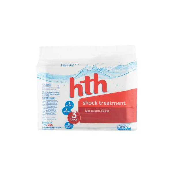 【並行輸入品】HTH 52001 Shock Treatment Swimming Pool Cleaner, Pack of 6, Regu