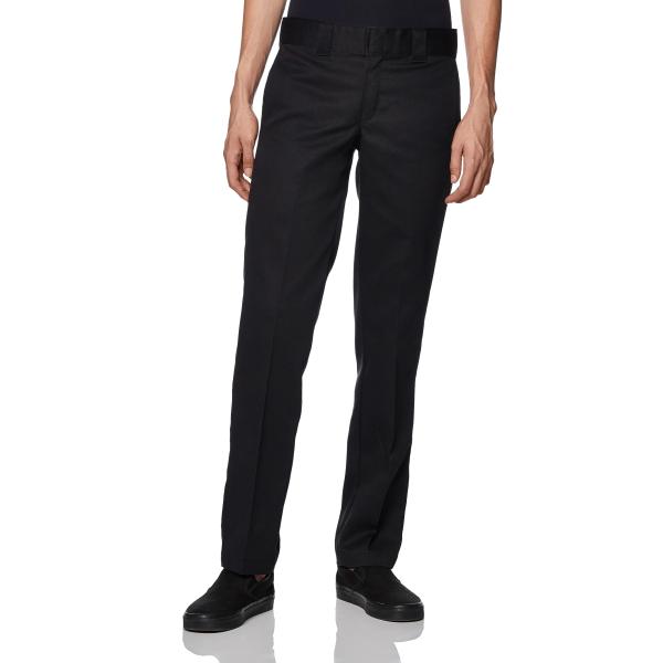 美品 ディッキーズ ツイル パンツ レギュラー フィット ブラック 黒 32 並行輸入品】Dickies メンズ フレックスワークパンツ スリム
