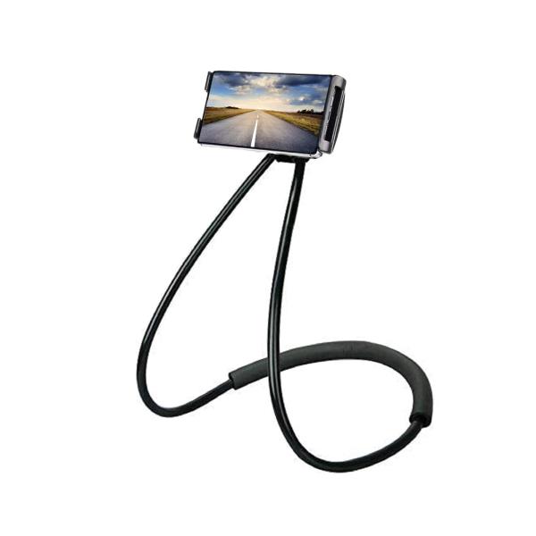 【並行輸入品】ユニバーサルスマート携帯電話スタンド、ネック携帯電話マウントホルダー、柔軟なレイジーブラケットに吊るDIYフリー回転複数の機能 (