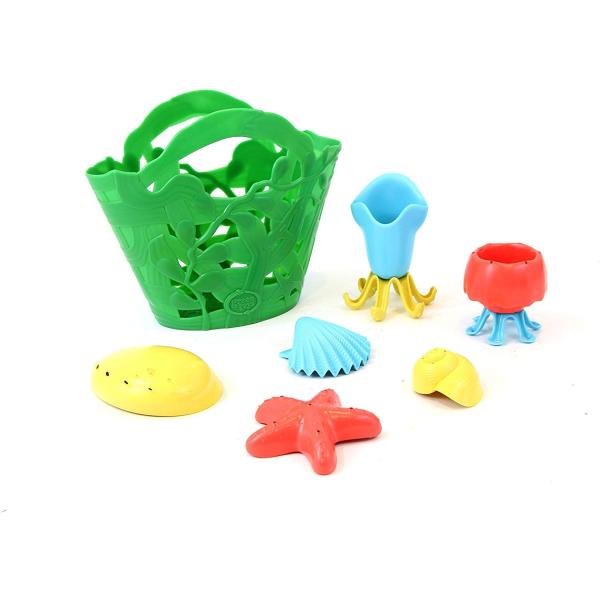 並行輸入品】Green toys グリーントイズ 水遊び お風呂遊び 海の仲間 