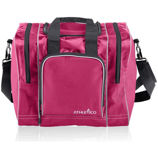 【並行輸入品】(Pink)   Athletico Bowling Bag for Single Ball   Single Ball Tote