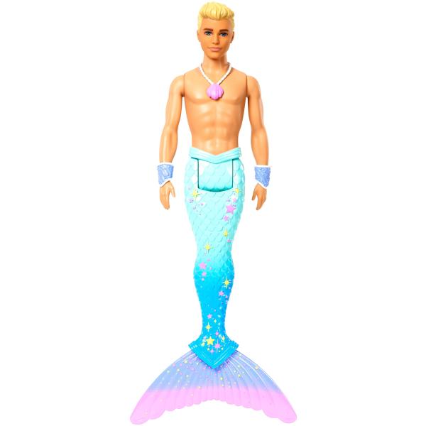 【並行輸入品】Mattel Barbie Dreamtopia: Ken Merman Doll with Blonde Blue Rain