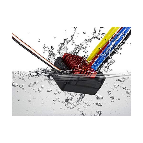 商品名: HOBBYWING QUICRUN 880 ESC 防水ESC デュアルブラシモーター用 HOBBYWING QUICRUN 880 ESC, Waterproof ESC for Dual Brushed Motorsブランド:...