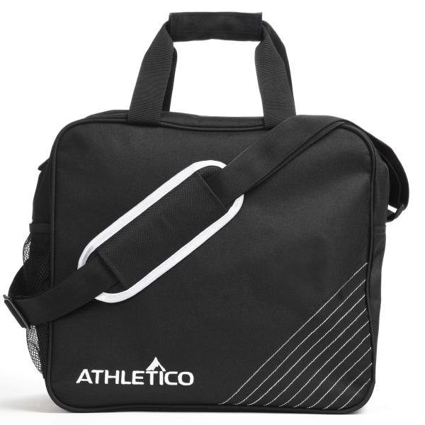 【並行輸入品】Athletico Essential ボーリングバッグ   シングルボールボウリングトートバッグ パッド入りボーリングボールホル