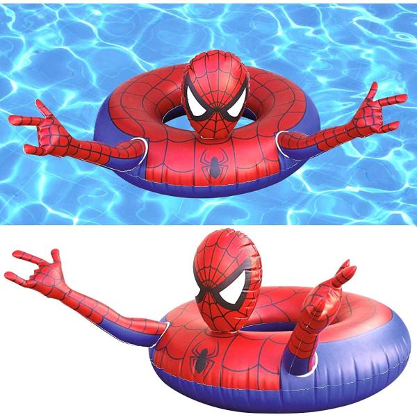 【並行輸入品】Nino Star Products Pool Float Red Outdoor Superhero Pool Float fo