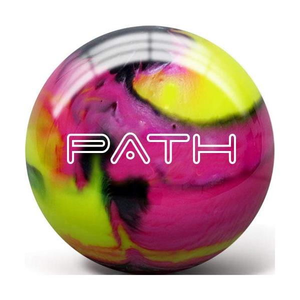 並行輸入品】Pyramid Path ボーリングボール ピンク/イエロー/ブラック