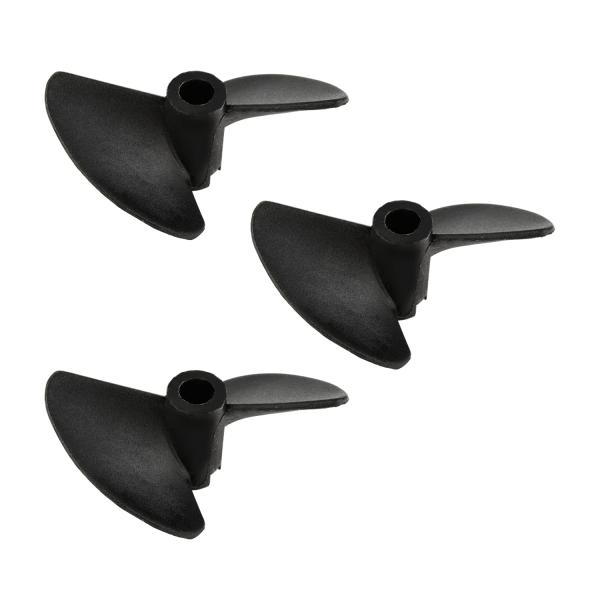 商品名: Fielect 2枚羽根プロペラ 船舶モデル RCボートプロペラモデル ブラックプラスチックポジティブパドル 直径35mm 1.4ピッチ 直径4mm Fielect 3Pcs 2 Blades CCW Propeller for ...